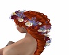 add on hair flowers