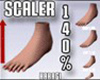 foot scaler 140%