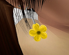 Flower Earring yellow