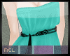 [m]SexyTurquoiseSmock*E*