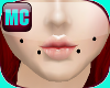 MC|Lip&Cheek Piercings