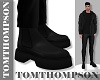 ♕ All Black Boots