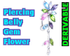 Belly Gem Flower