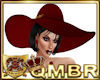 QMBR Hat Glamor Merlot
