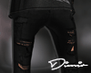 Black Torn Jeans