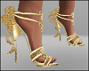 Dainty Gold Sandals