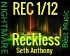 Seth Anthony - Reckless