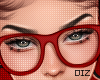 !!D Glasses Red