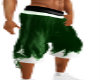 Green Jordan Shorts 