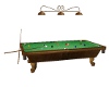 Pool Table with poses