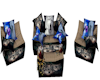 TAN eagle COUCH SET