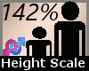 Height Scale 142% F