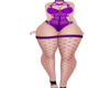 Sexy Purple Body Suit