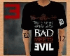 bad meets evil 3 tee M
