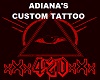 Adiana's Cstm Hip Tattoo
