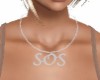 SOS Necklace Silver