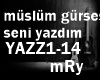 SENİ YAZDİM