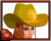 *C CowGirl Hat Yellow