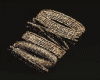 Bangles Gold Black R/L