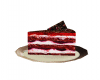 Cherry Cake Slice