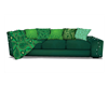 Lit Green Couch