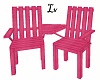 Beach Chairs Pink