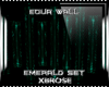 [BR] Emerald Equa Wall