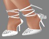!R! White Party Heels