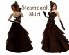 >Steampunk long Skirt<