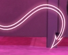 P! UV Neon Tail Pinku