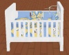 blue snoopy crib