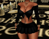 !! Black Sexy Skirt Set