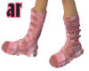 Urban Pink PVC Boots
