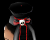 Loli Red Black Skull Hat