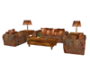 Copperfiled sofa set