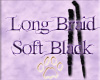 Soft Black Long Braid