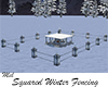 Squared Winter Fencing