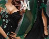*Emerald&Black Gown