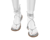 Boho Silver Sandals