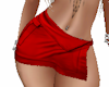 Red mini skirt RL
