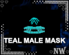 !NW TEAL MALE MASK