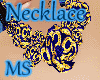 MS Priest Blue necklace
