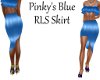 Pinkys Blue RLS Skirt