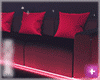 Neon Red Couch