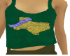 GREEN tEXAS SHIRT  (W)
