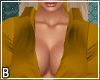 Gold Open Shirt Black Pa