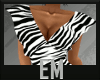 [E]Zebra dress