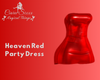 Heaven Red Party Dress