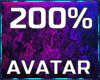 200% Avatar Scaler