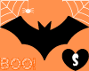 Spooky Black Bat Swarm